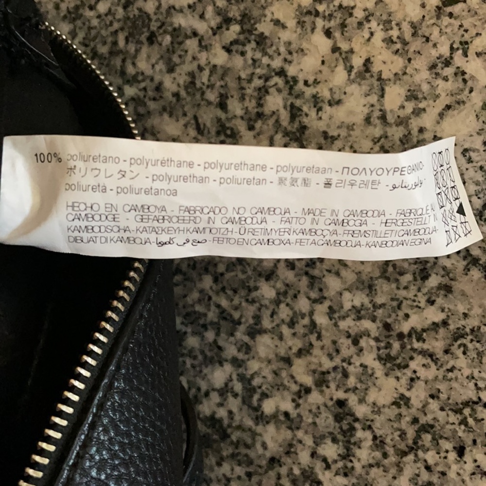 Black Zara Basic Collection Purse - image 7